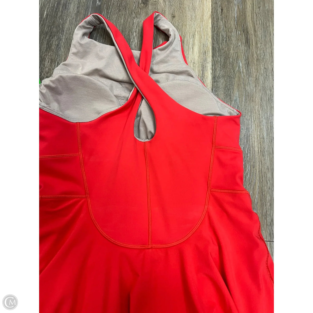 Athletic Dress By Lululemon In Red, Size: 10