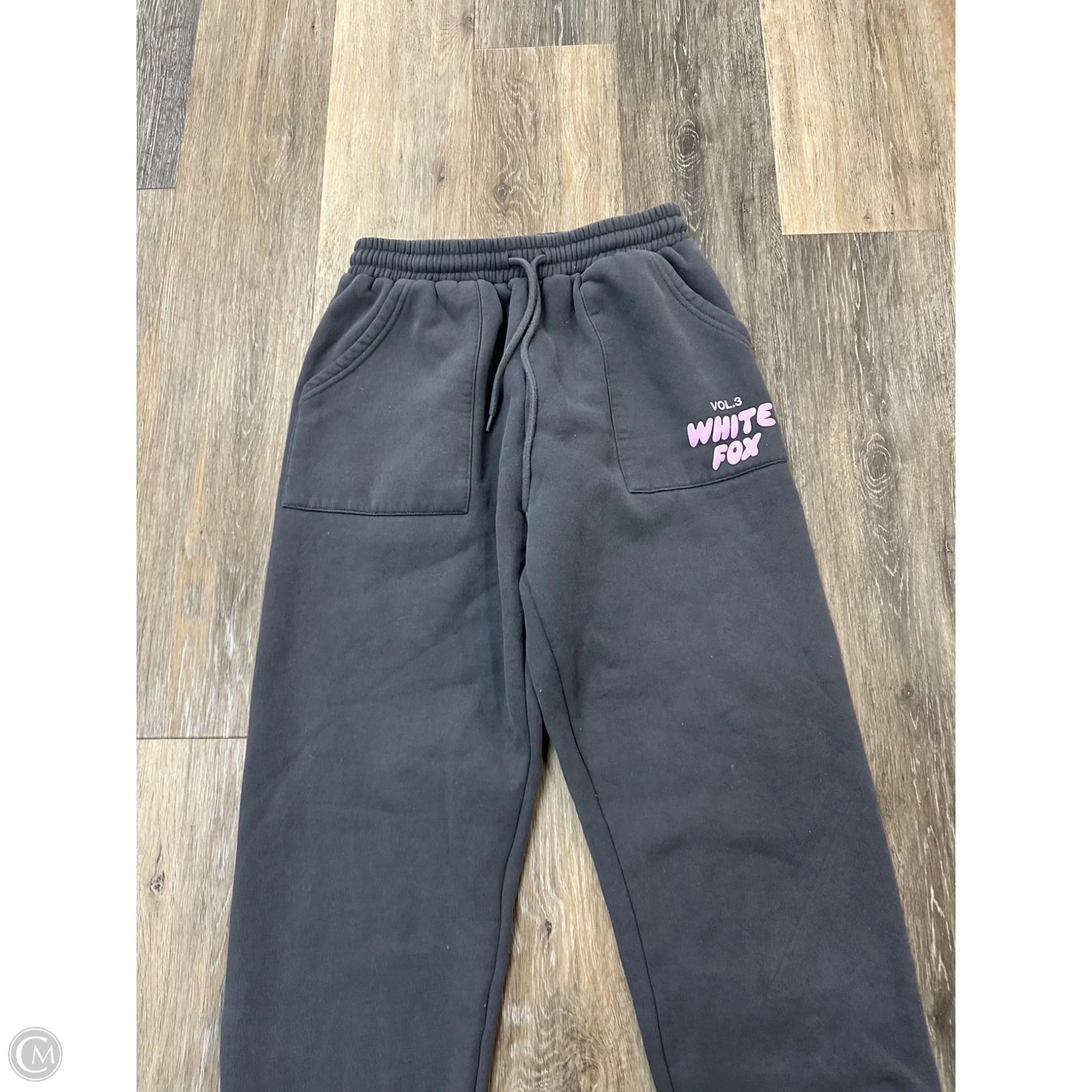 Athletic Pants By White Fox In Grey, Size: S
