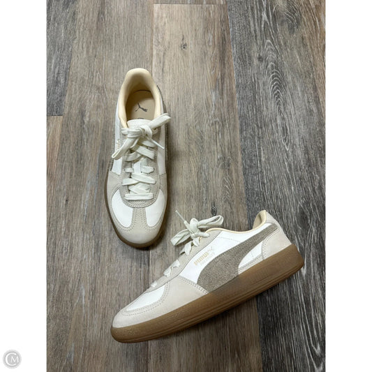Shoes Sneakers By Puma In Cream, Size: 7