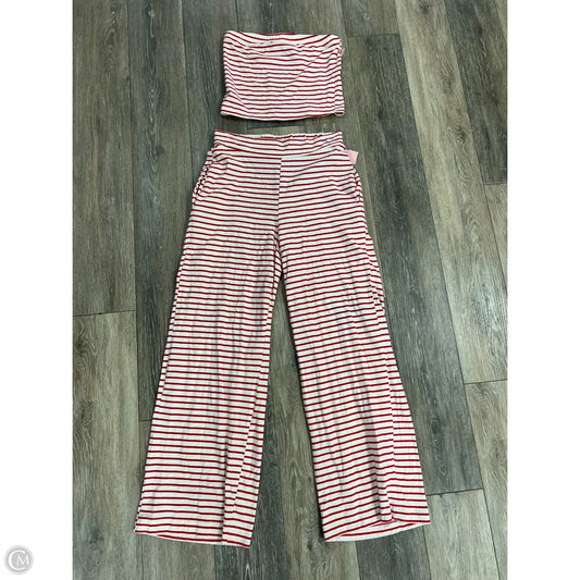 Pants Set 2pc By Cmc In Striped Pattern, Size: Xs