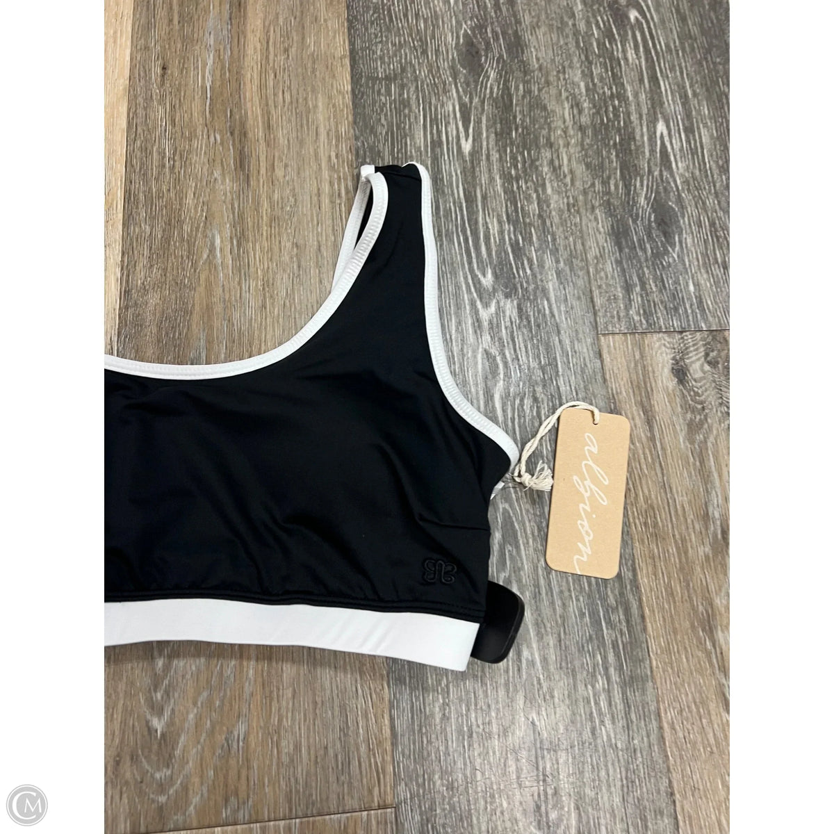 Swimsuit Top By Albion In Black, Size: M