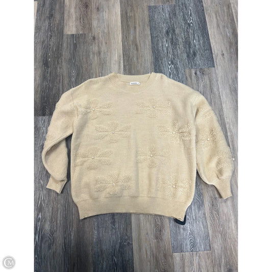 Sweater By And The Why In Cream, Size: M