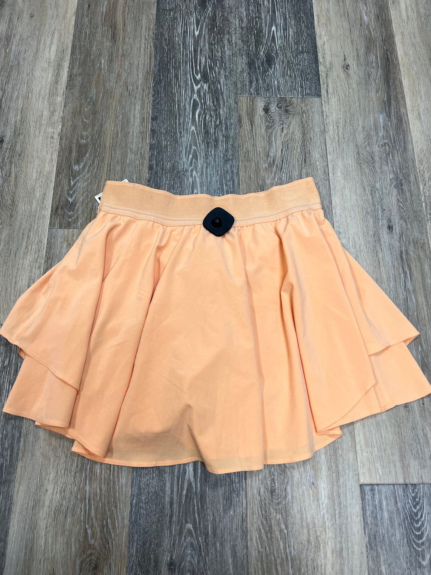 Athletic Skort By Lululemon In Orange, Size: 8