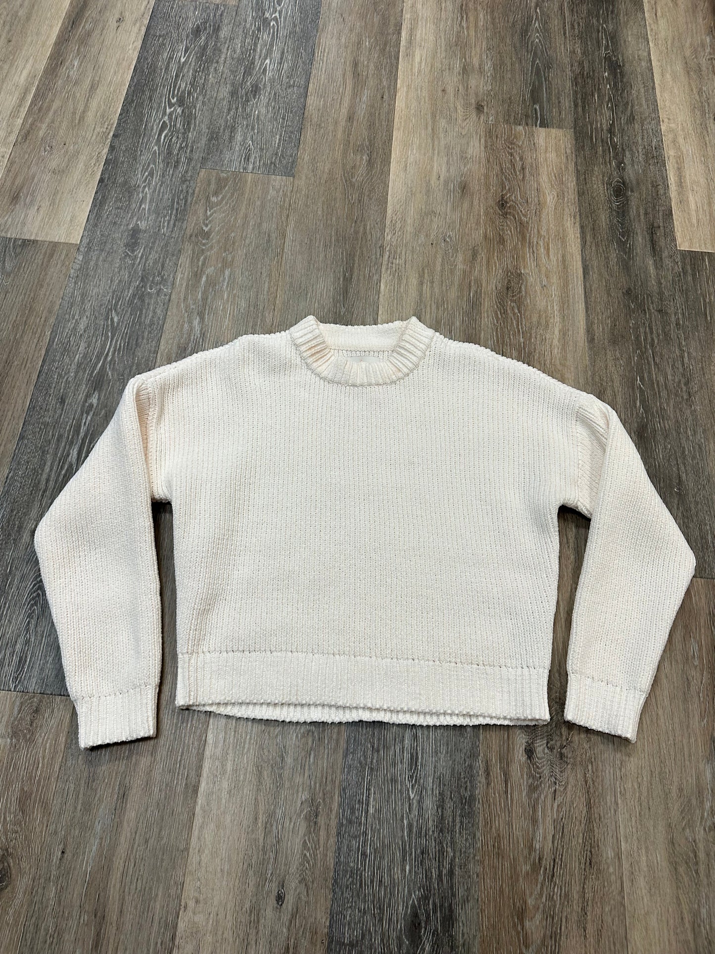 Sweater By Abercrombie And Fitch In White, Size: Xs