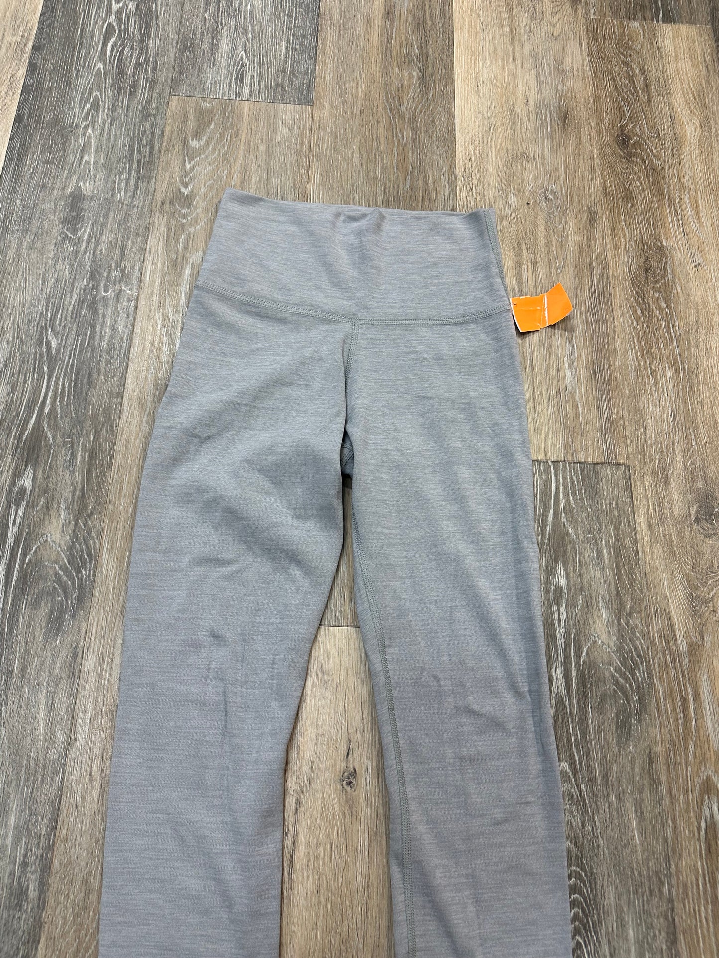 Athletic Leggings By Nike Apparel In Grey, Size: Xs