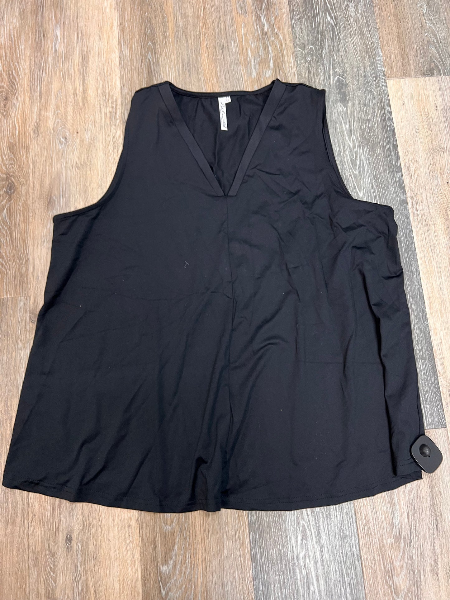 Athletic Tank Top By Lulu B In Black, Size: Xl