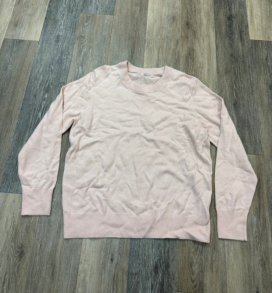 Sweater By Gap In Pink, Size: Xl