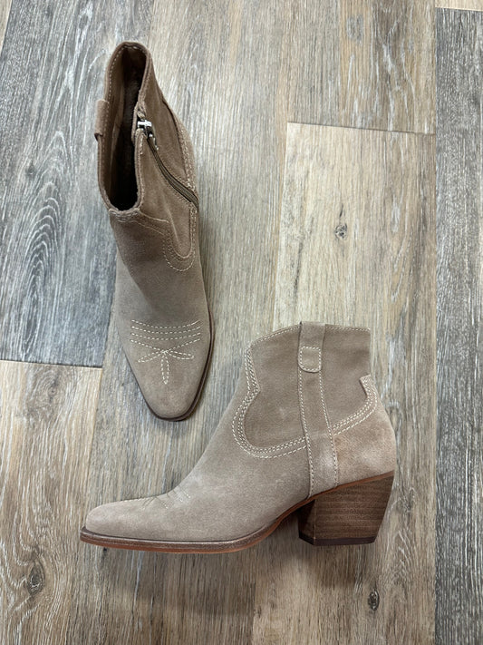 Boots Western By Dolce Vita In Taupe, Size: 6