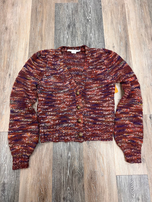 Sweater Cardigan By Veronica Beard In Multi-colored, Size: S