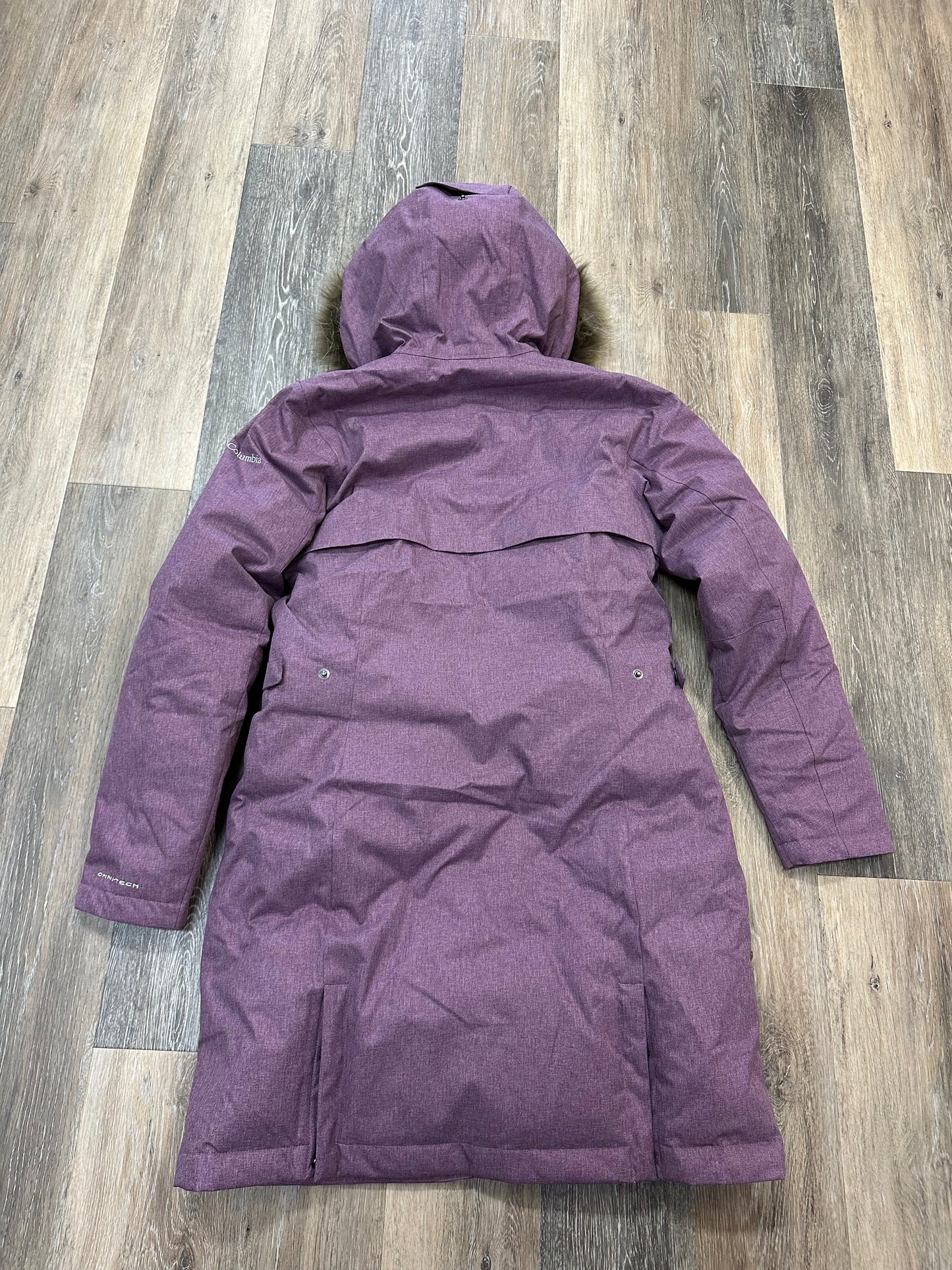 Coat Parka By Columbia In Purple, Size: M