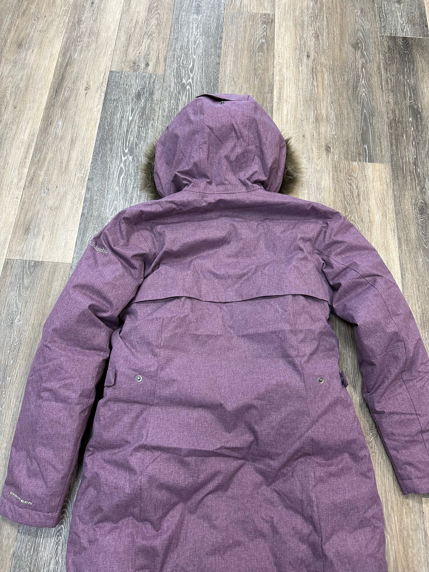 Coat Parka By Columbia In Purple, Size: M