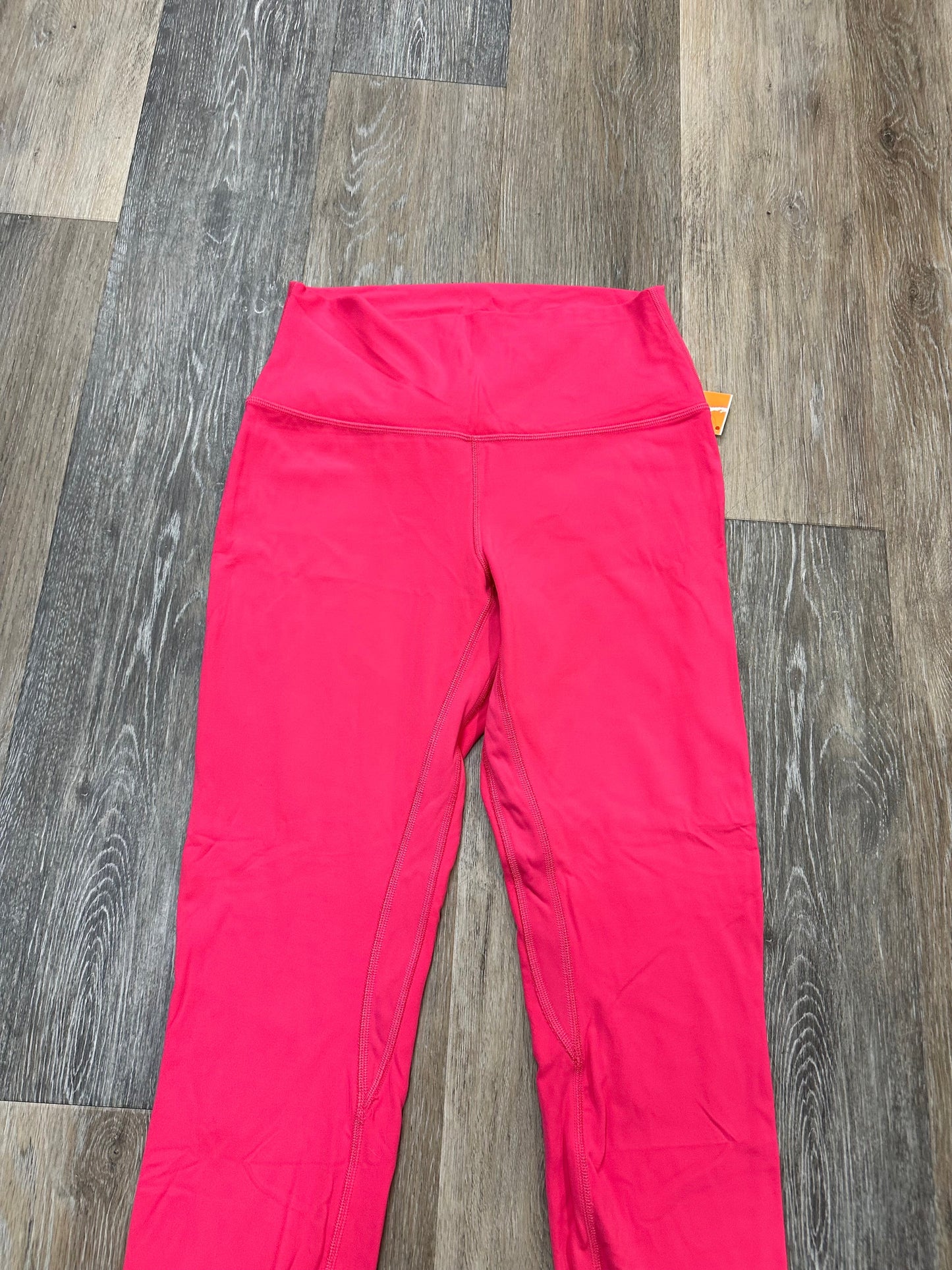 Athletic Leggings By Lululemon In Pink, Size: 8