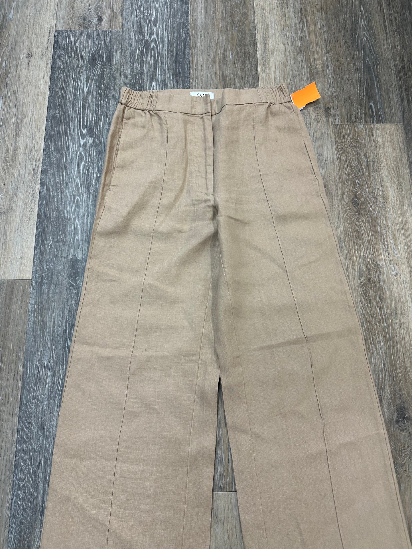 Pants Linen By Cos In Tan, Size: 6