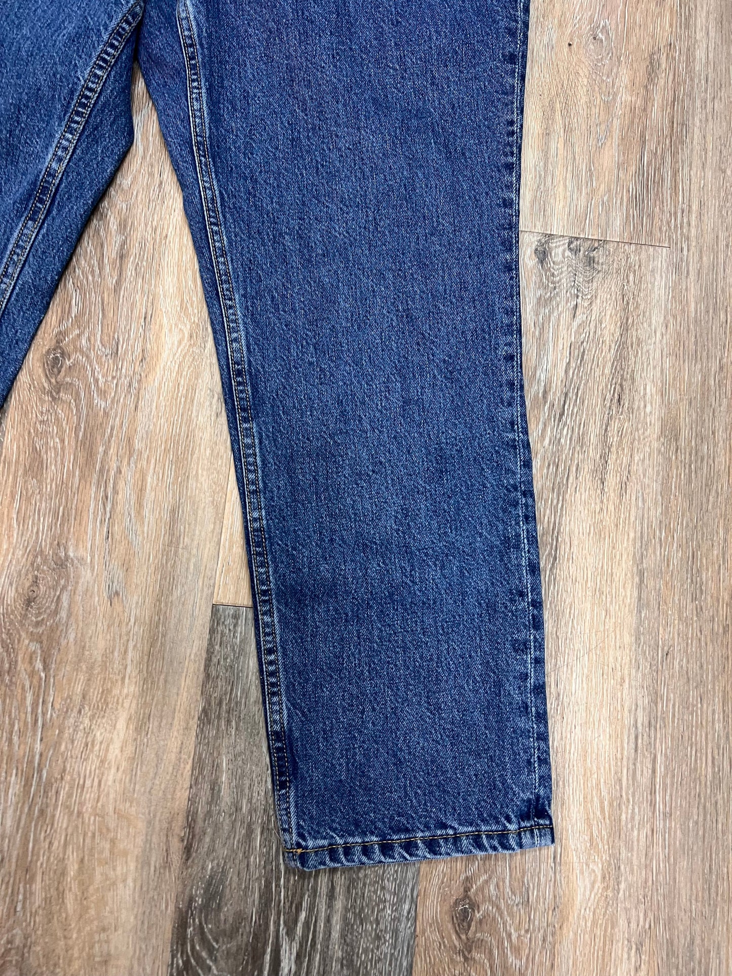 Jeans Straight By Everlane In Blue Denim, Size: 8/29