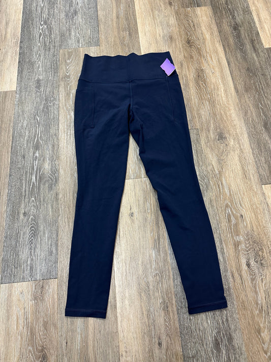 Athletic Leggings By Athleta In Navy, Size: S