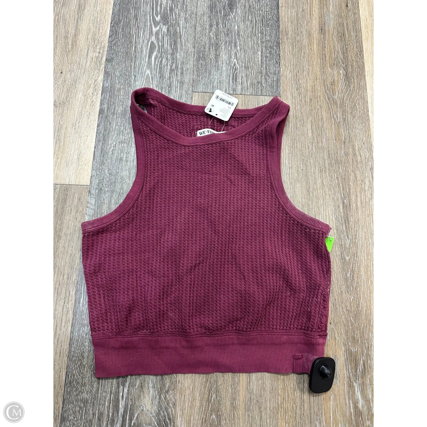 Tank Top By We The Free In Maroon, Size: Xs
