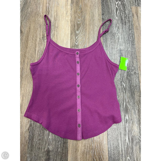 Tank Top By Pilcro In Purple, Size: S