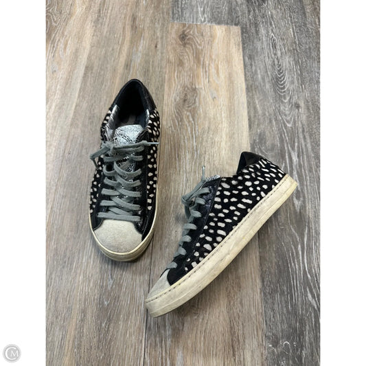 Shoes Sneakers By P448 In Black & White, Size: 7