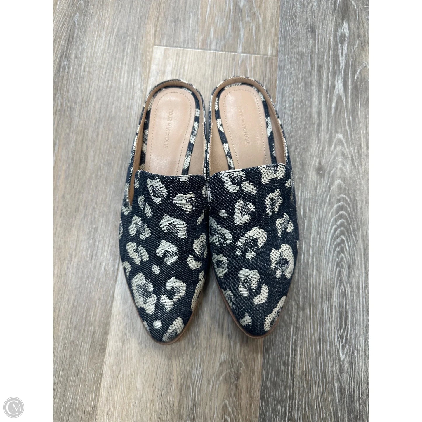 Shoes Flats By French Door In Blue, Size: 7.5