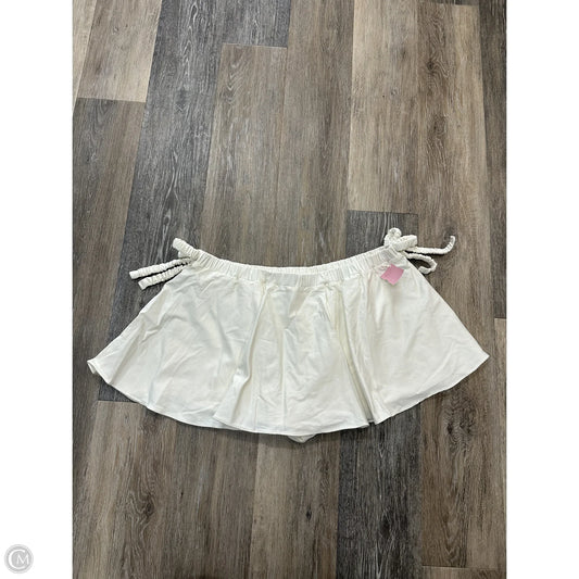 Skirt Mini & Short By Loba In White, Size: L