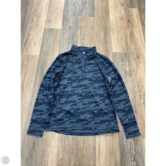Athletic Top Long Sleeve Collar By Vineyard Vines In Blue, Size: S