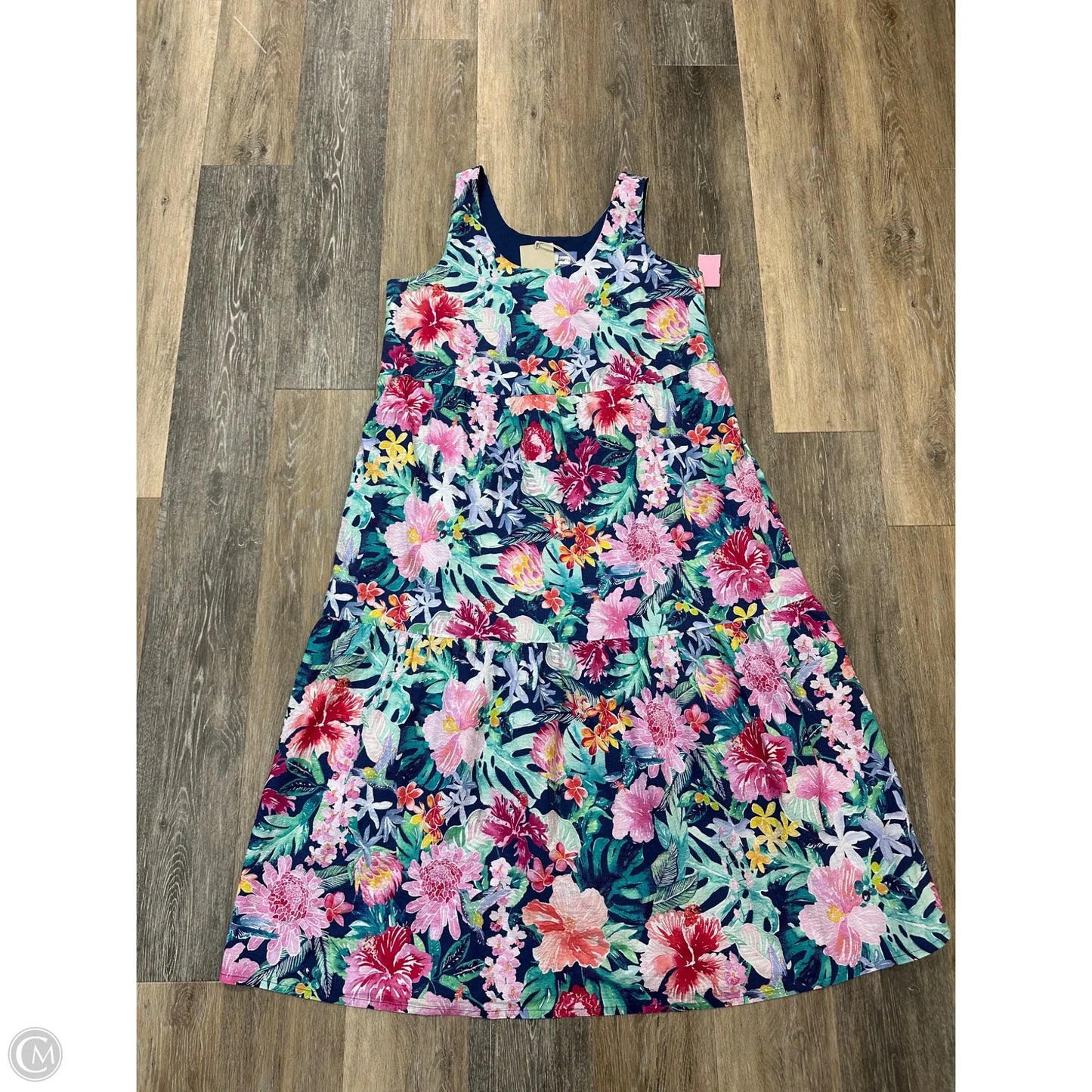 Dress Casual Maxi By Tommy Bahama In Multi-colored, Size: L