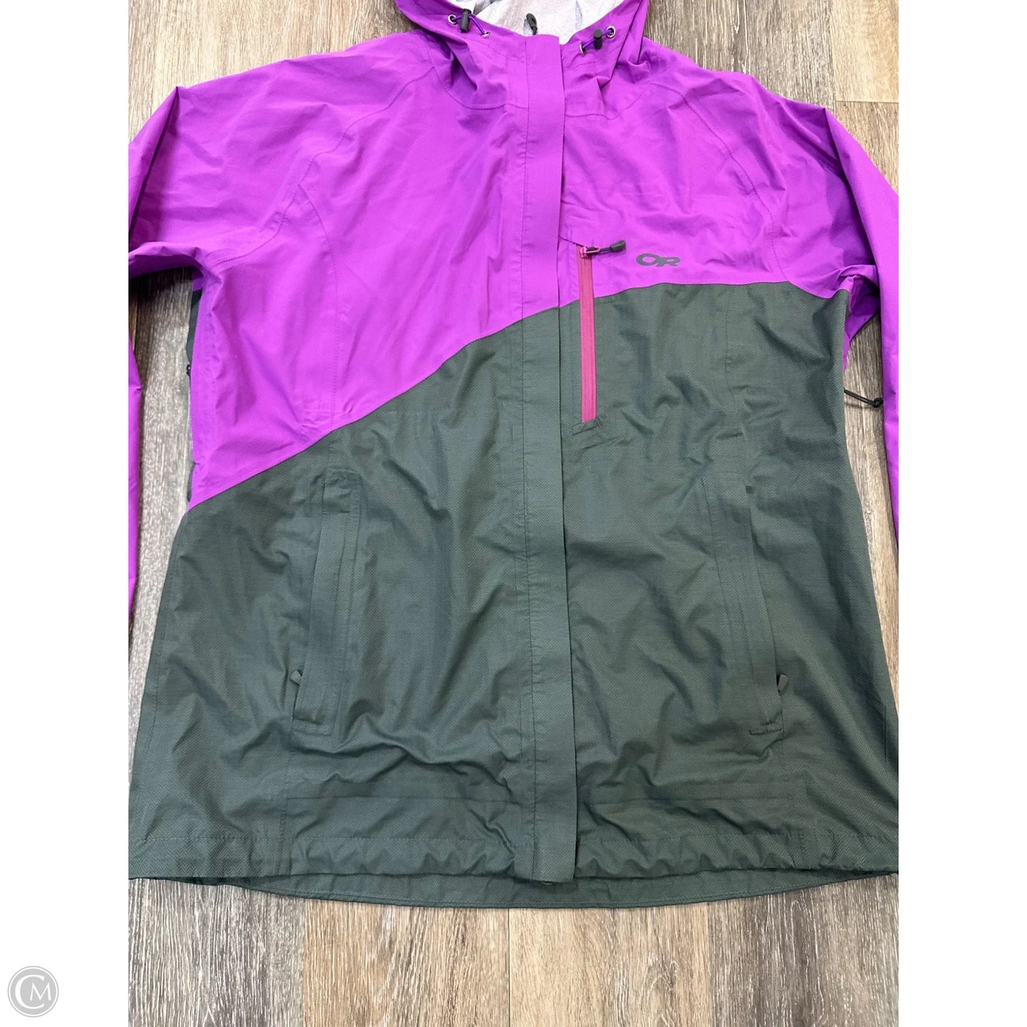 Jacket Windbreaker By Outdoor Research In Purple, Size: Xl