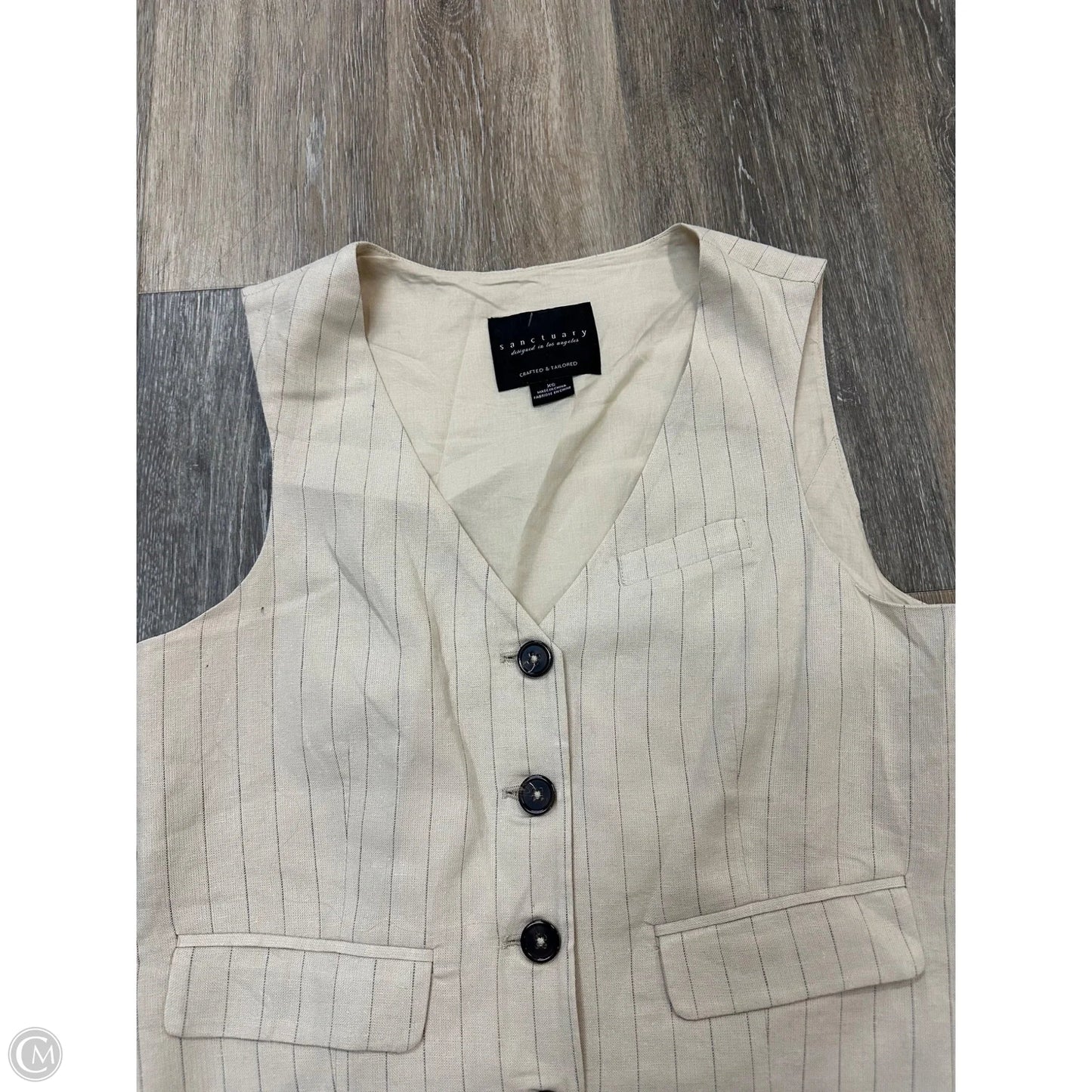 Vest Other By Sanctuary In Beige, Size: Xs
