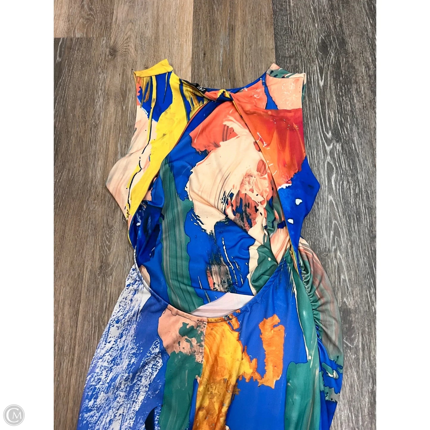 Dress Party Long By Zara In Multi-colored, Size: S