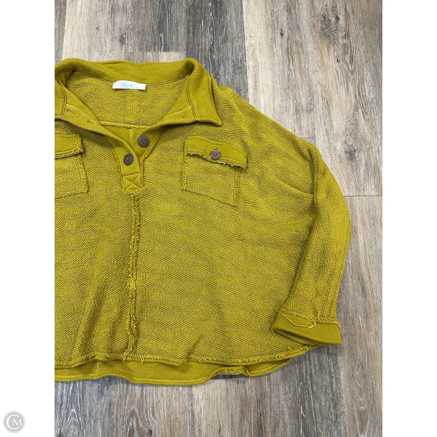 Sweater By Free People In Green, Size: M