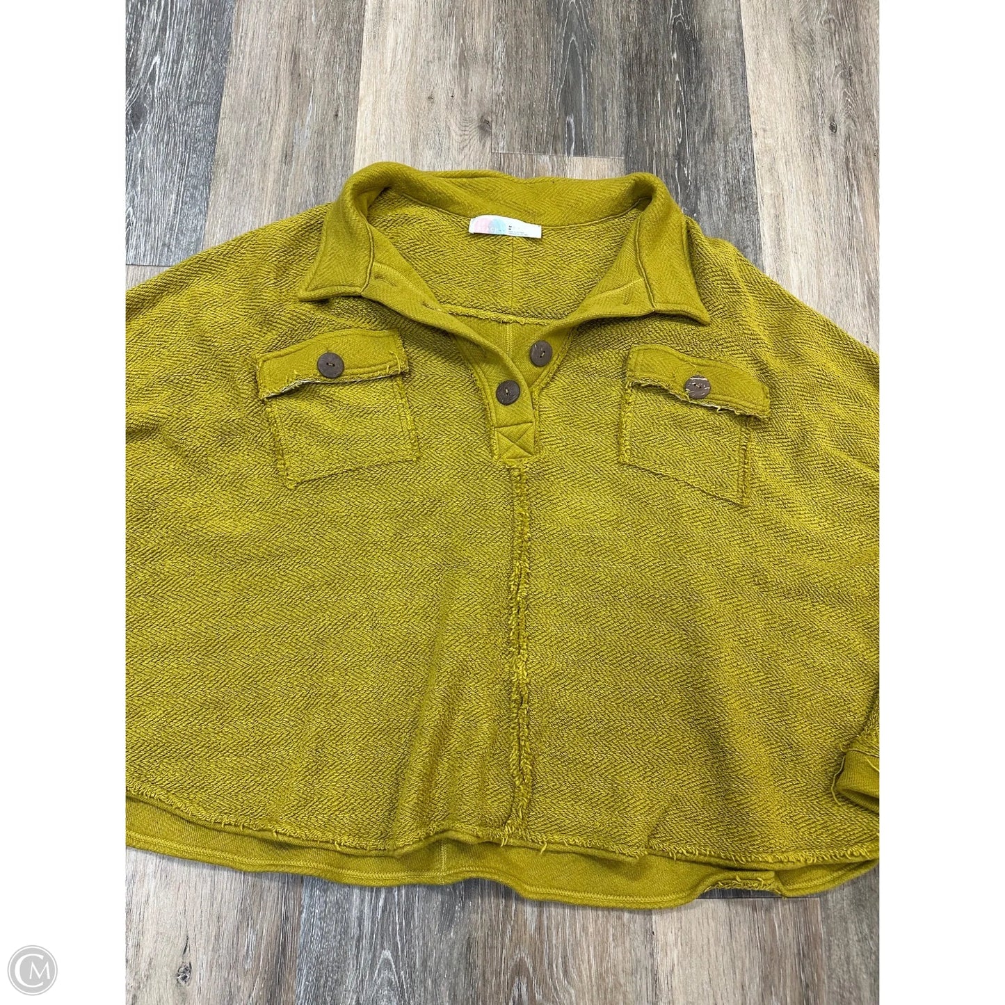 Sweater By Free People In Green, Size: M