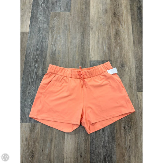 Athletic Shorts By Zyia In Orange, Size: Xl