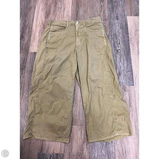Pants Wide Leg By Pilcro In Green, Size: 12 Petite