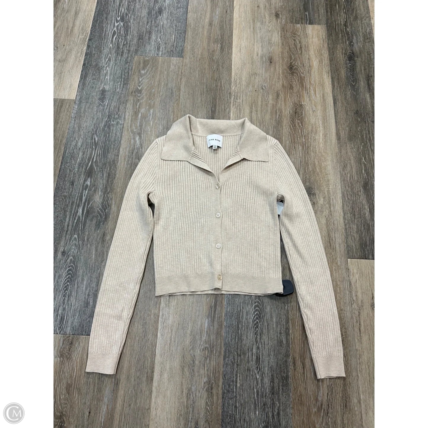 Pants Set 2pc By Pink Rose In Beige, Size: M