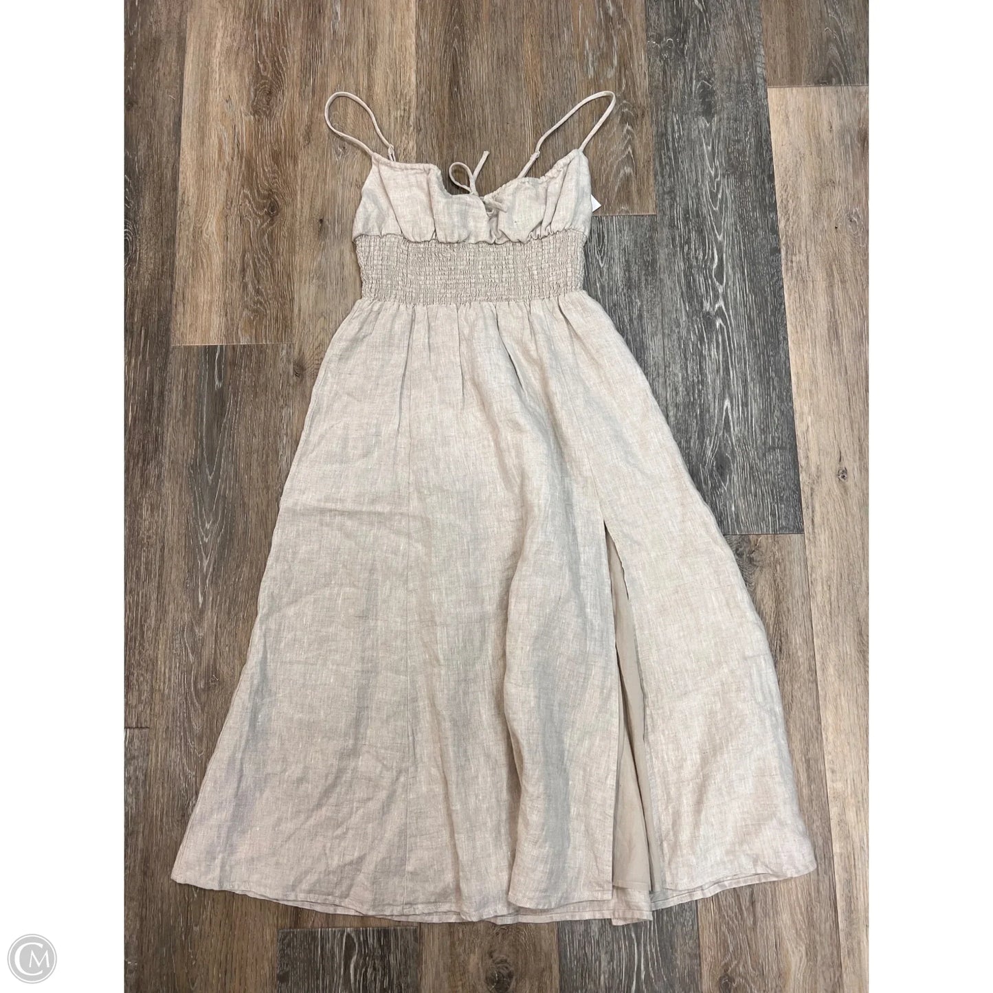 Dress Casual Midi By Wilfred In Beige, Size: Xs