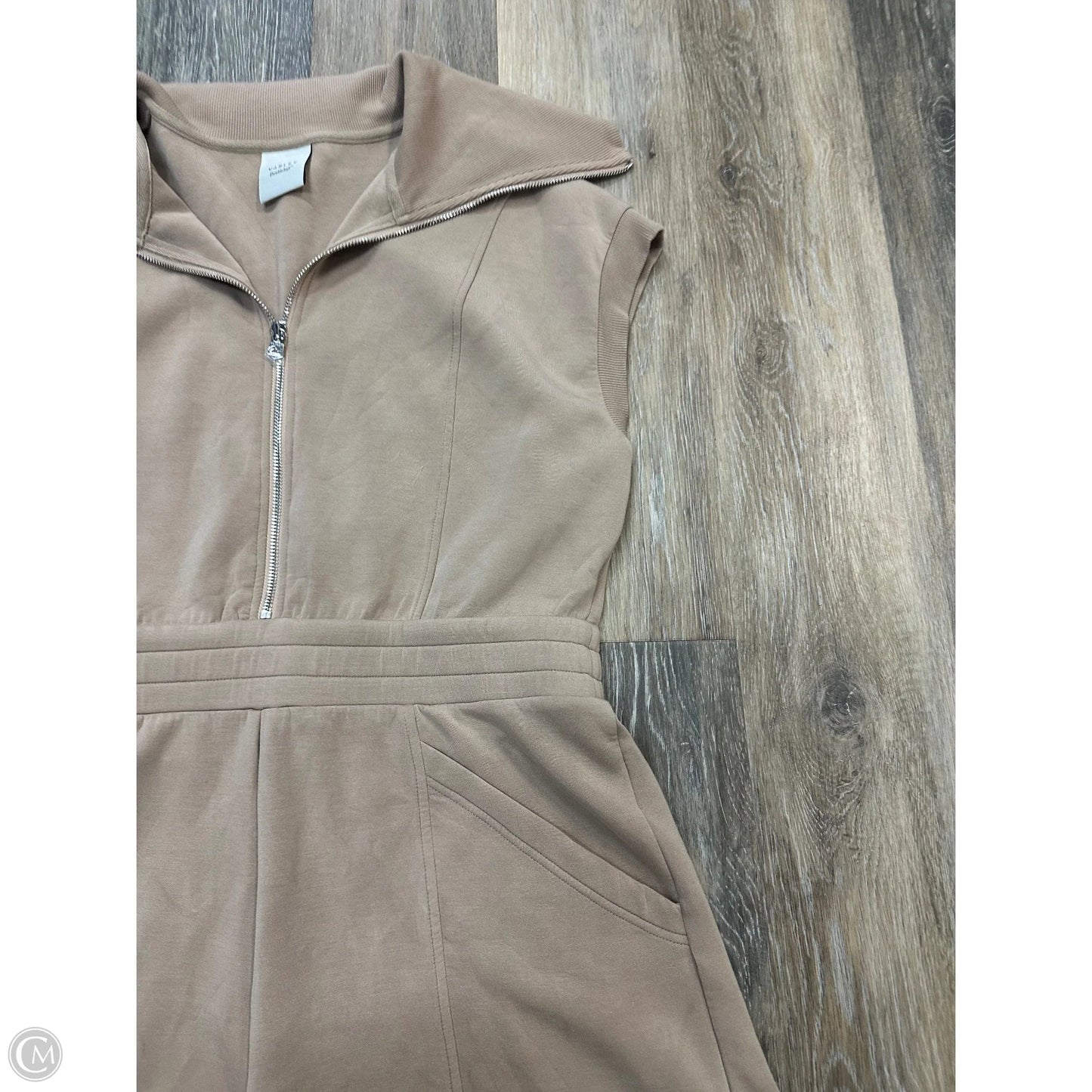 Romper By Varley In Tan, Size: Xl