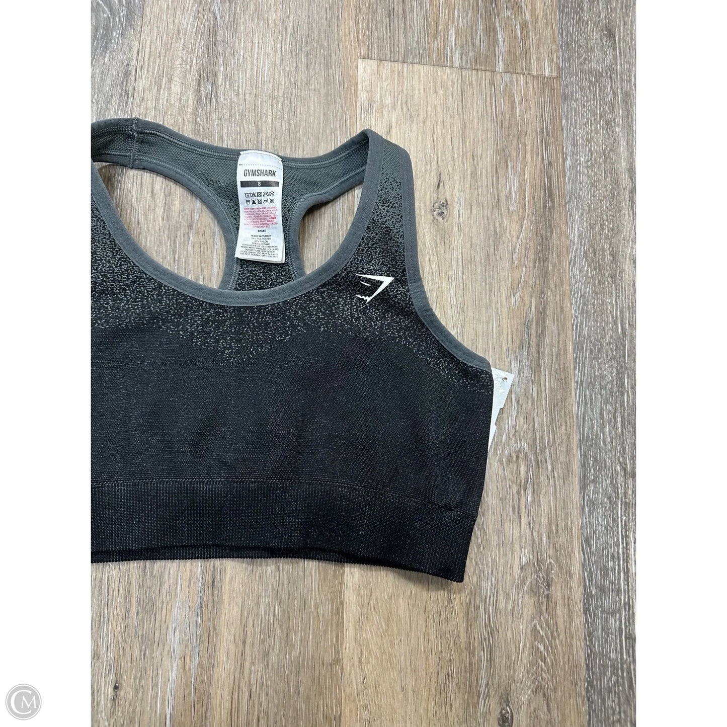 Athletic Bra By Gym Shark In Black, Size: S