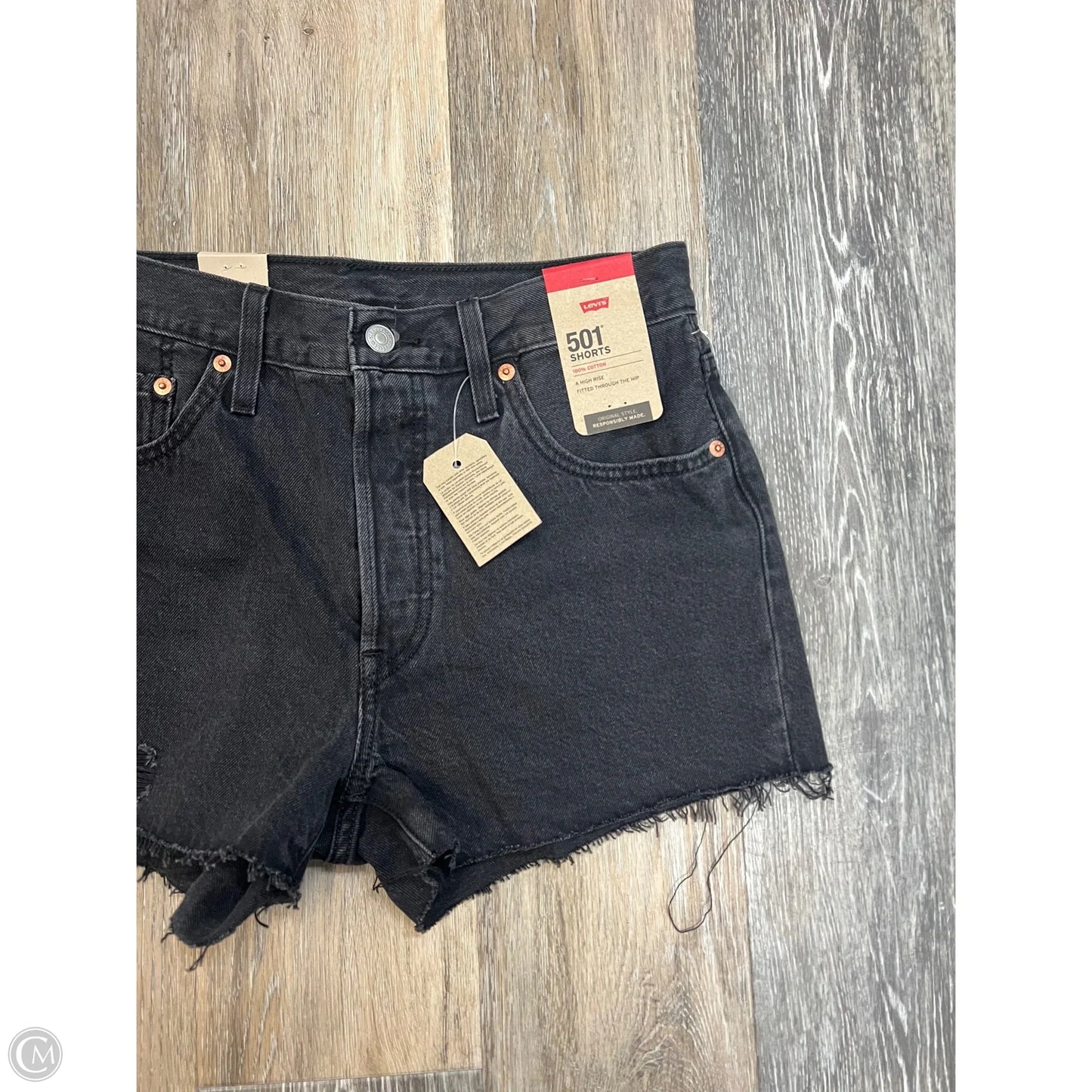 Shorts By Levis In Black, Size: 6/28