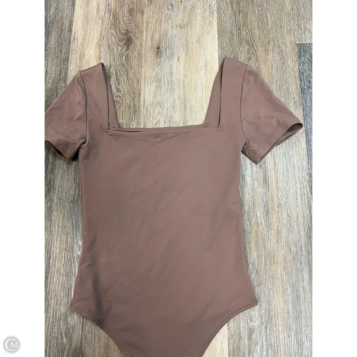 Bodysuit By Babaton In Brown, Size: Xs