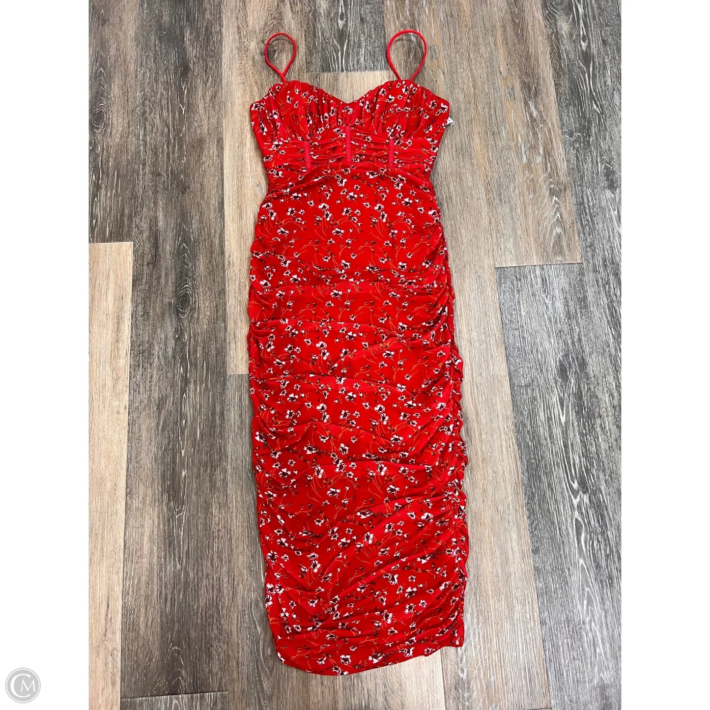 Dress Casual Maxi By Hello Molly In Red, Size: S