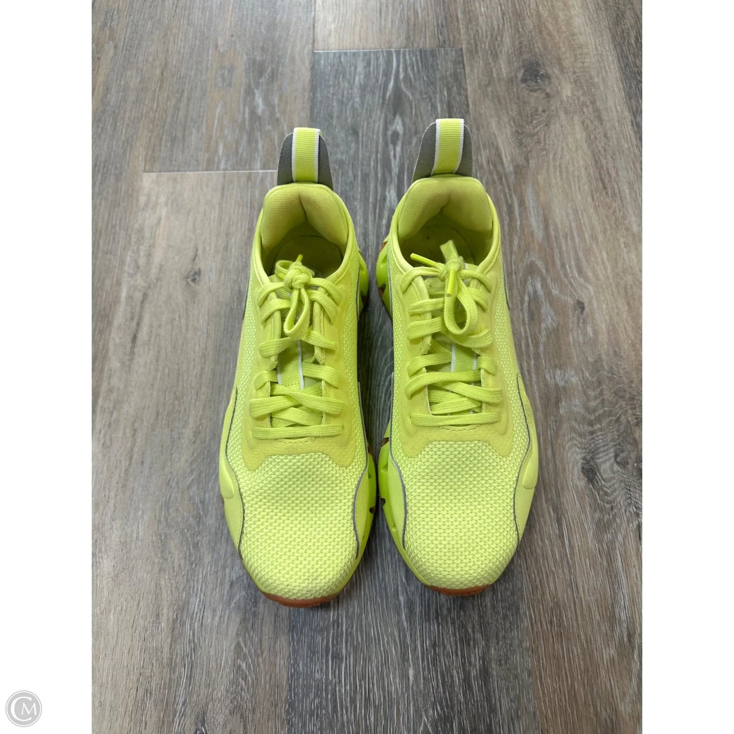 Shoes Athletic By Reebok In Yellow, Size: 8.5