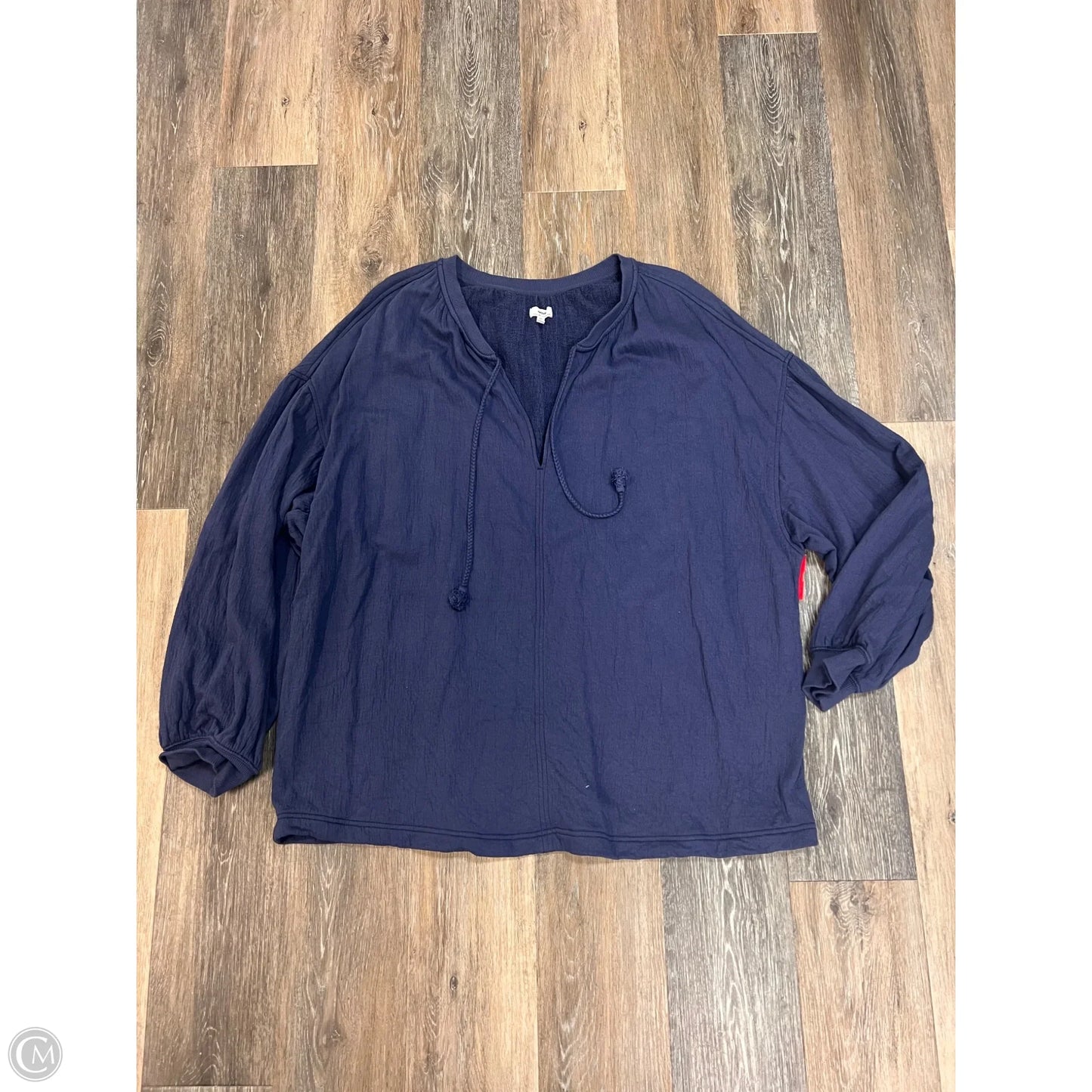 Sweatshirt Collar By Aerie In Blue, Size: Xxl
