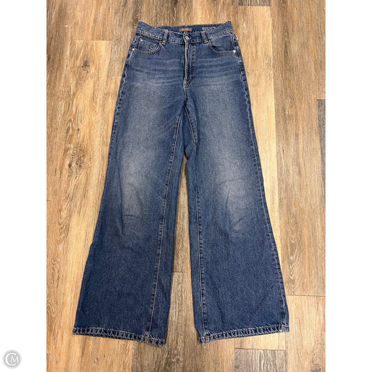 Jeans Wide Leg By Dl1961 In Blue Denim, Size: 1/25