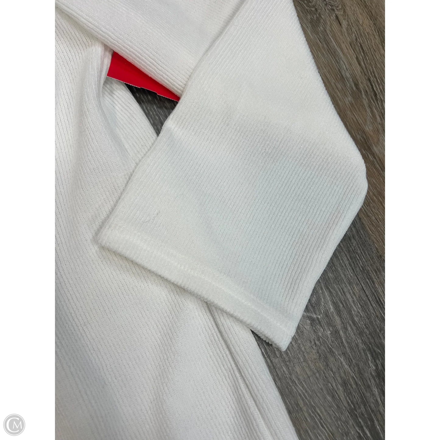 Sweatshirt Hoodie By OnEleven In White, Size: L