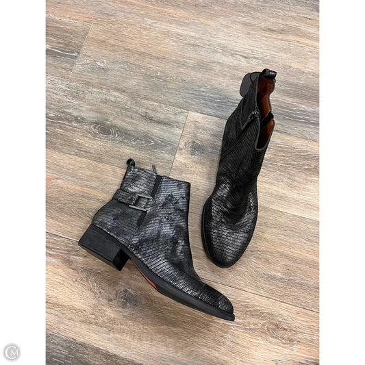 Boots Ankle Flats By Donald Pliner In Grey, Size: 9