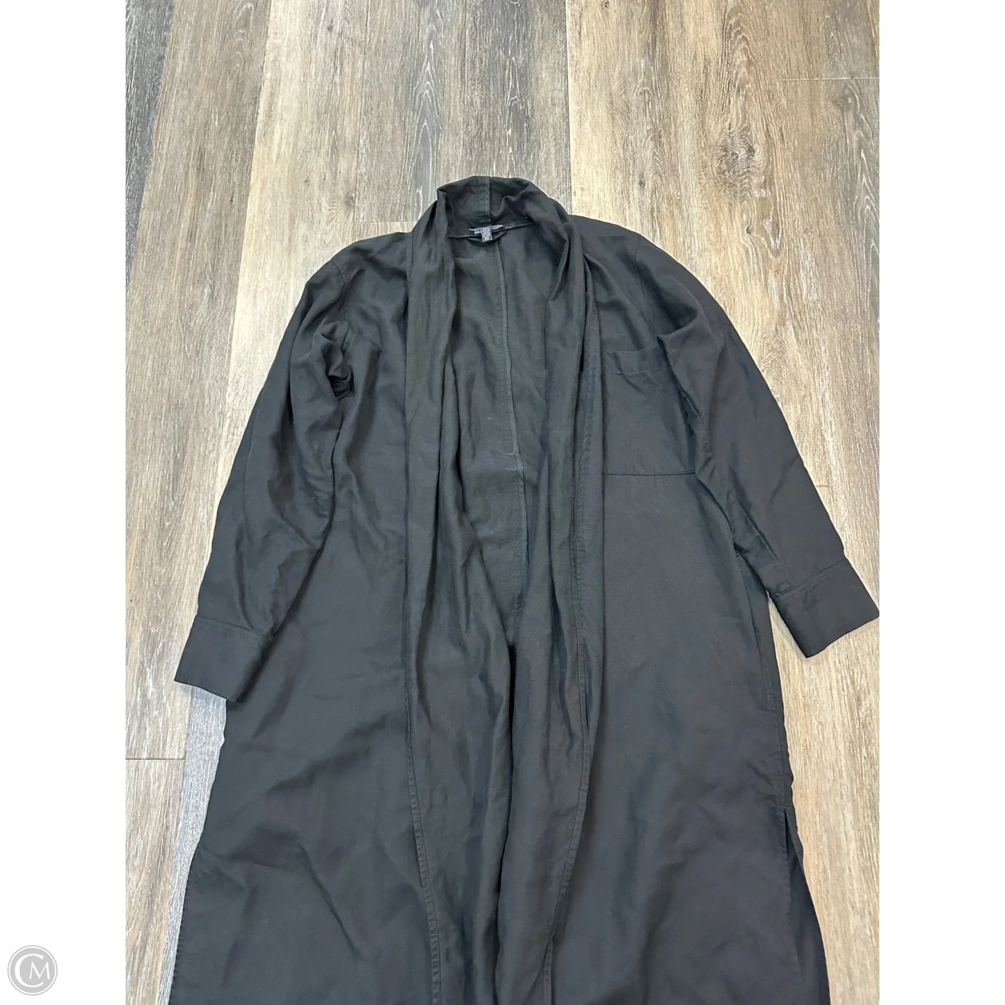Jacket Other By Eileen Fisher In Black, Size: S