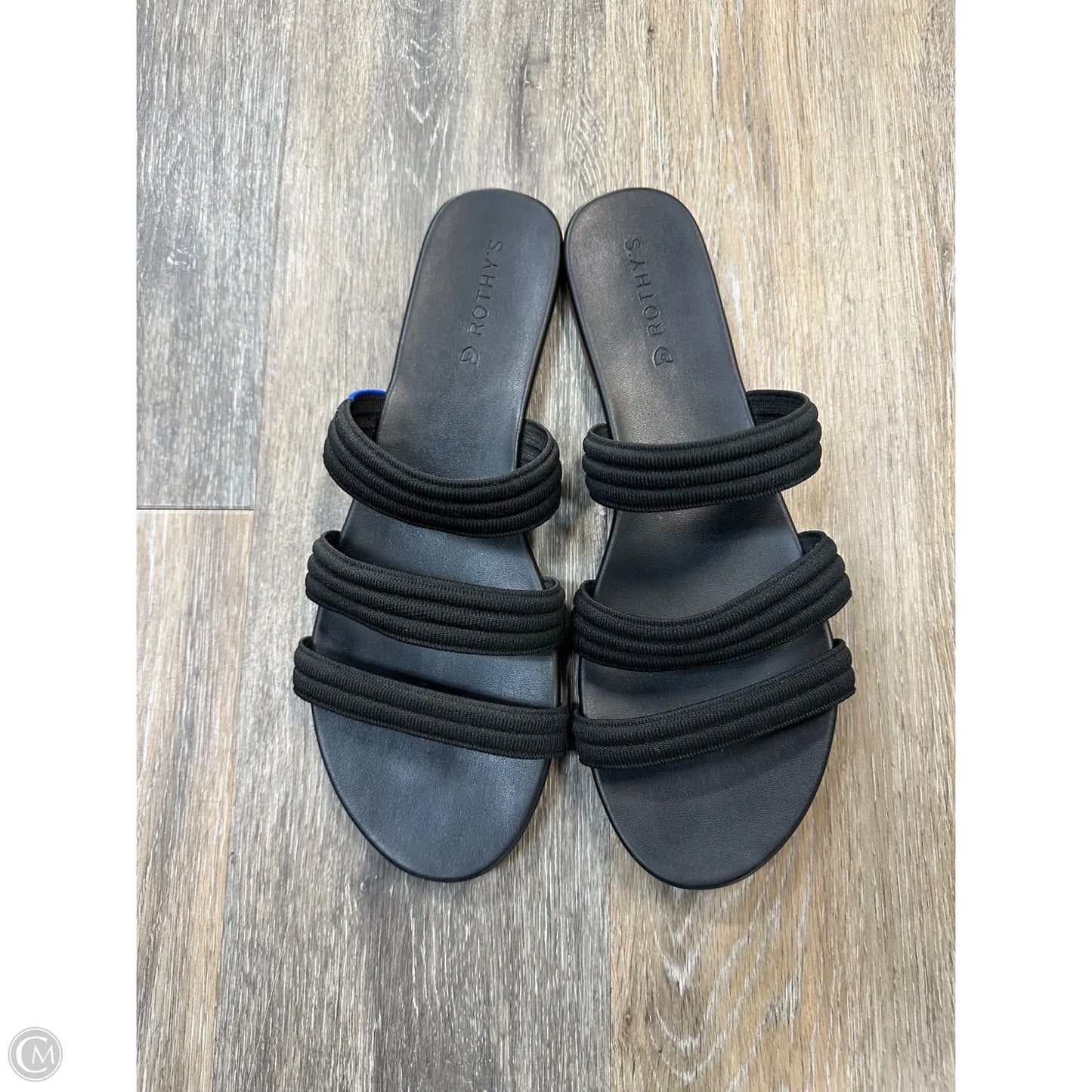 Sandals Flats By Rothys In Black, Size: 12