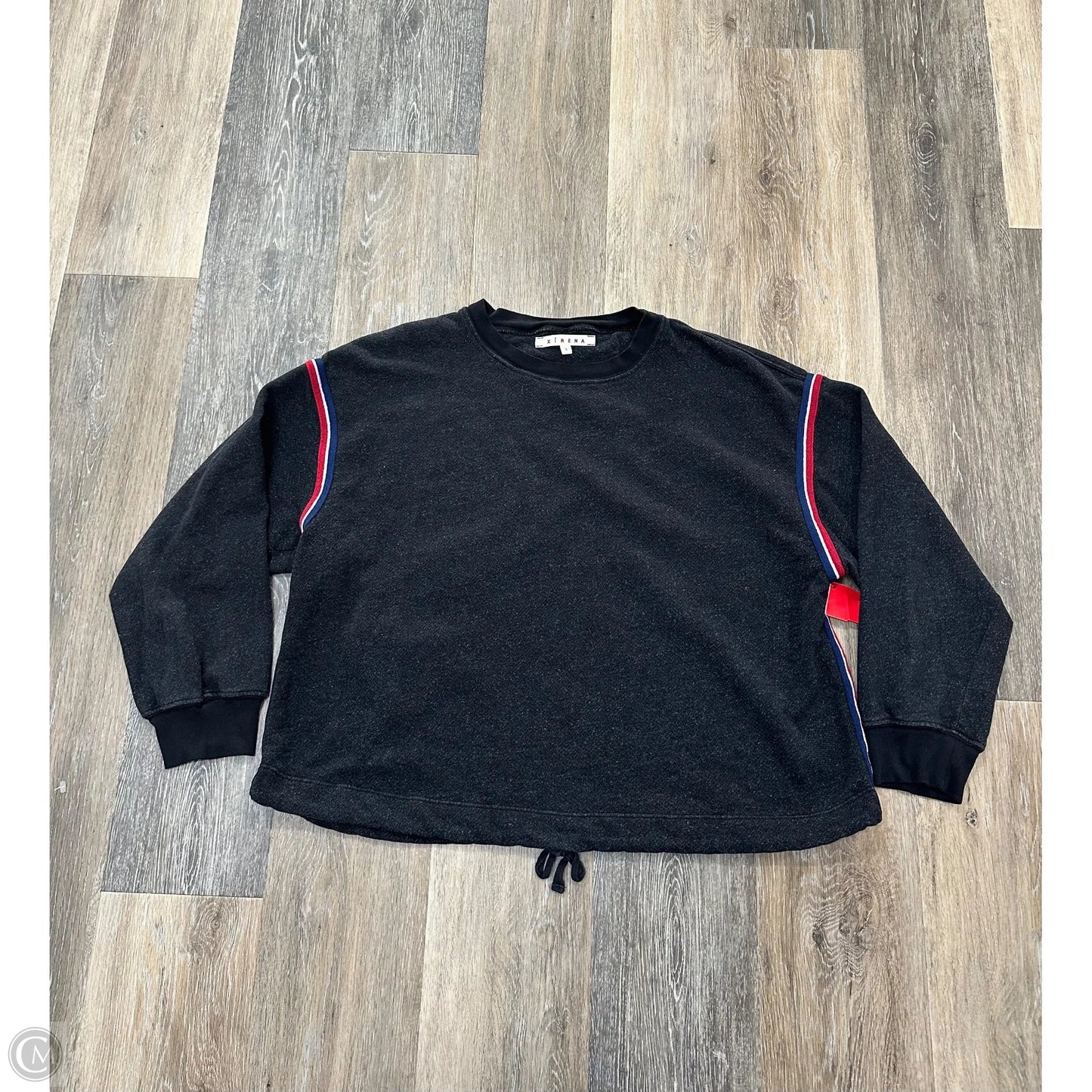 Sweatshirt Crewneck By Xirena In Grey, Size: S