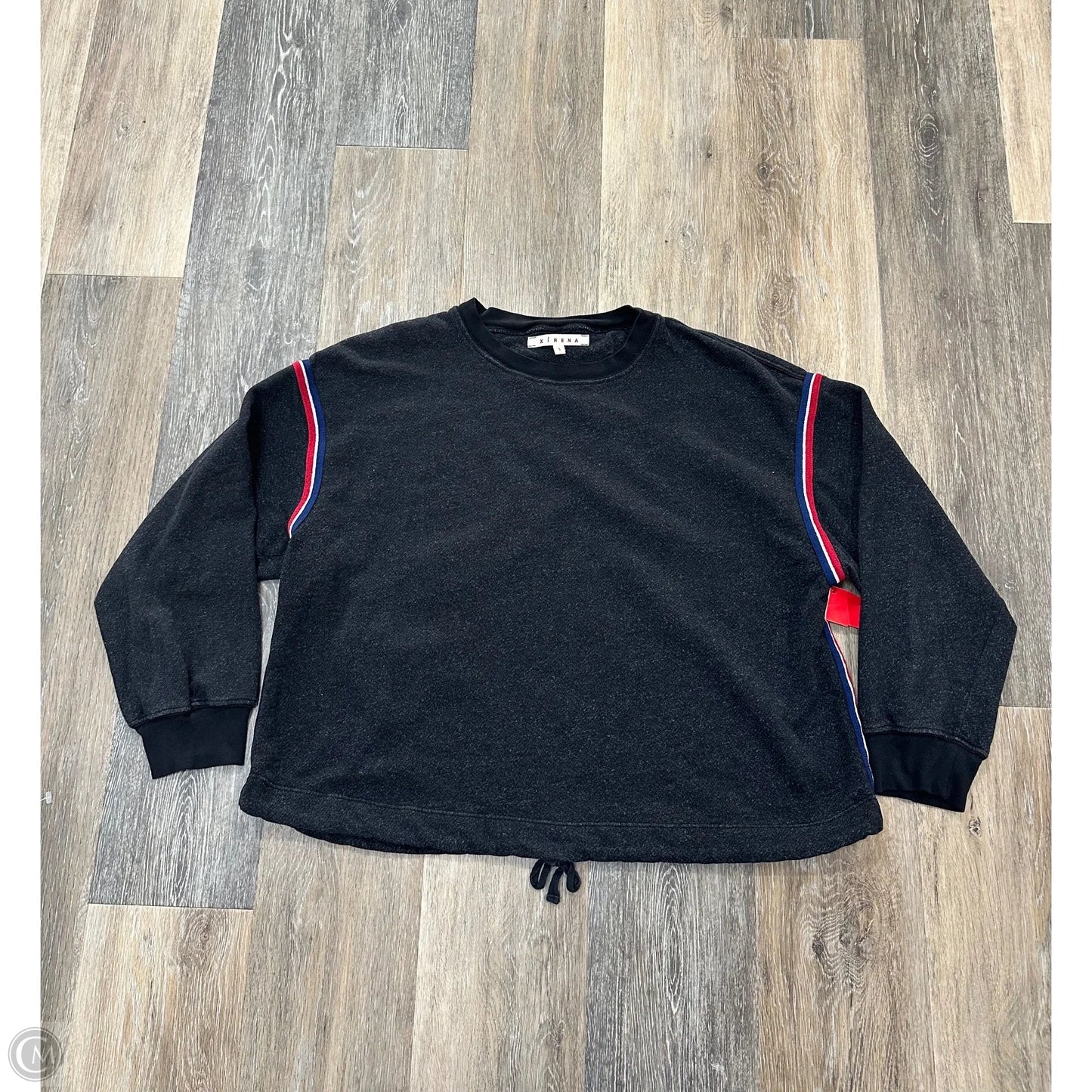 Sweatshirt Crewneck By Xirena In Grey, Size: S