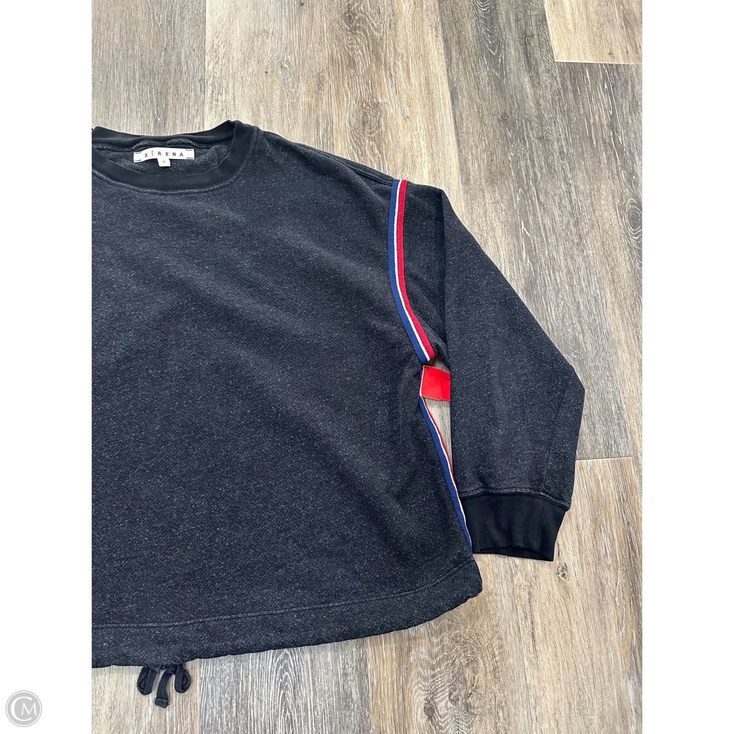 Sweatshirt Crewneck By Xirena In Grey, Size: S